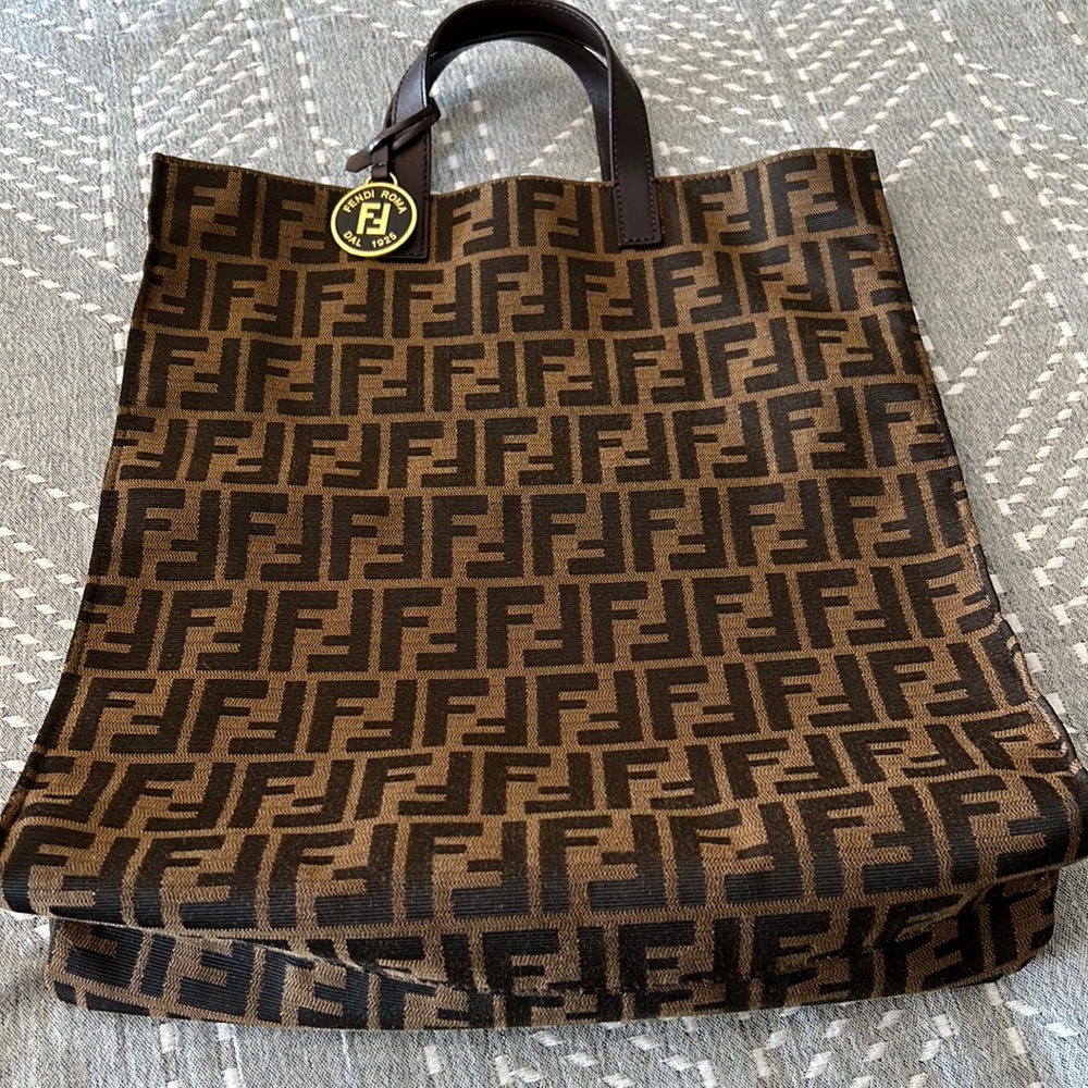 Authentic Fendi shopper/tote.